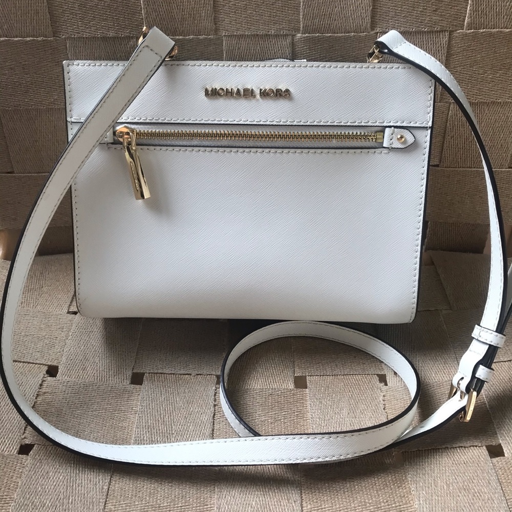 Michael Kors white Crossbody bag